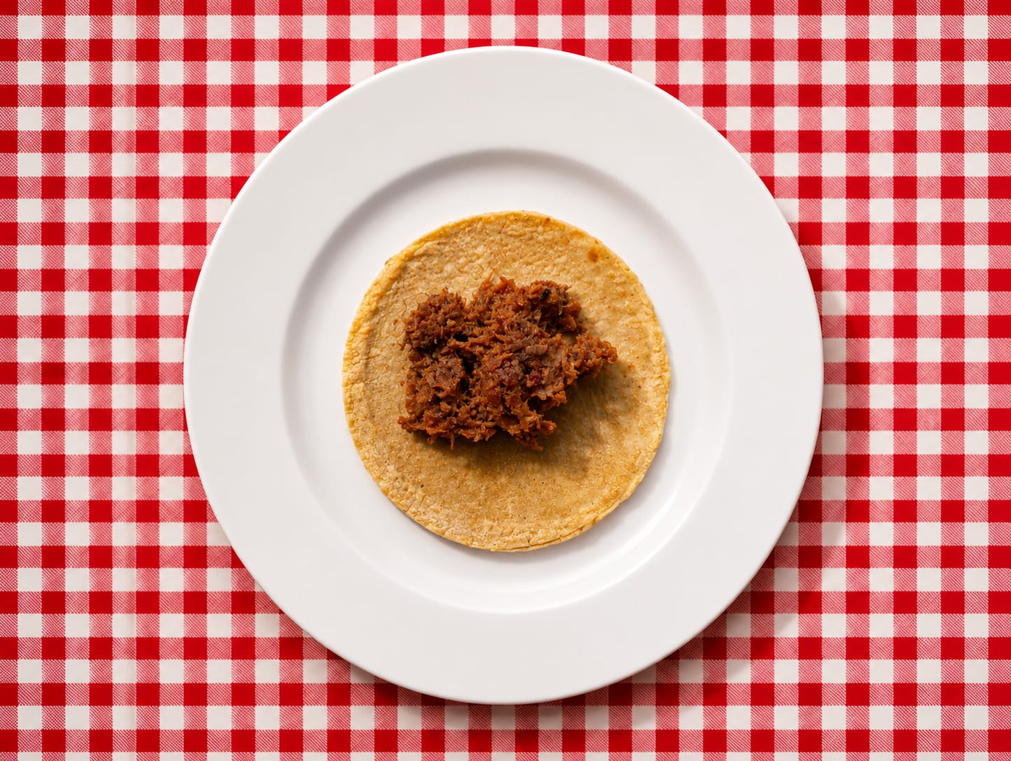 Taco al vapor de chicharrón